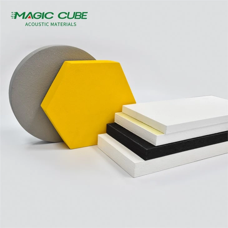 Piastrelle acustiche per soffitto in fibra di vetro